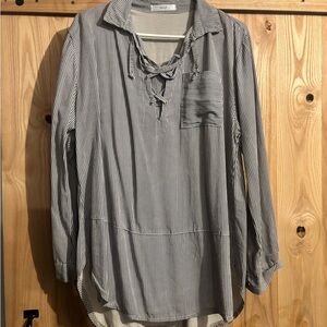 Striped Long Sleeve Top